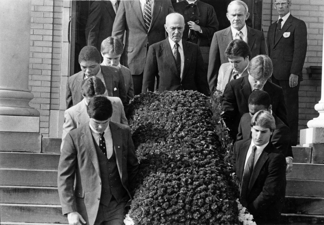 Bear Bryant funeral