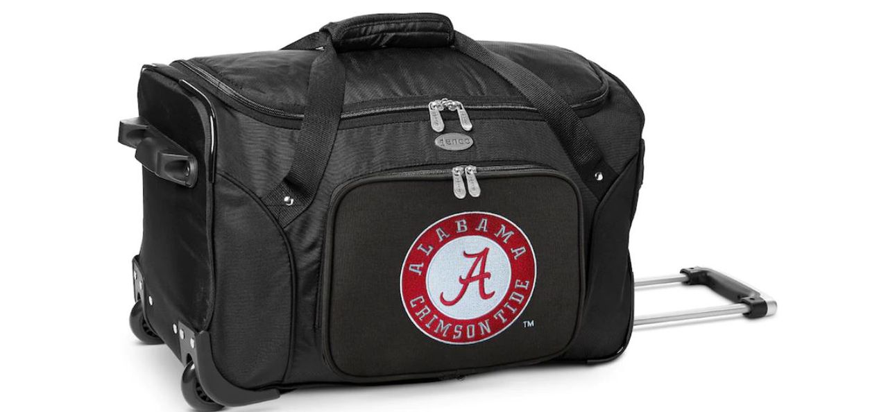 Alabama Crimson Tide Wheeled Duffel Bag