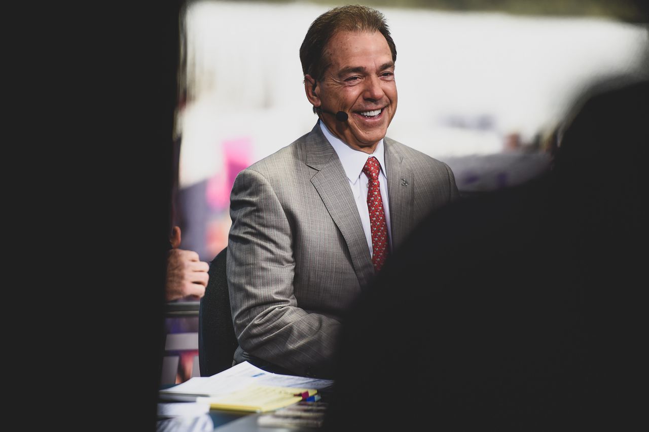 Fans react to Nick Saban on ‘GameDay’ set for CFP national championship with humor, fatigue, spite