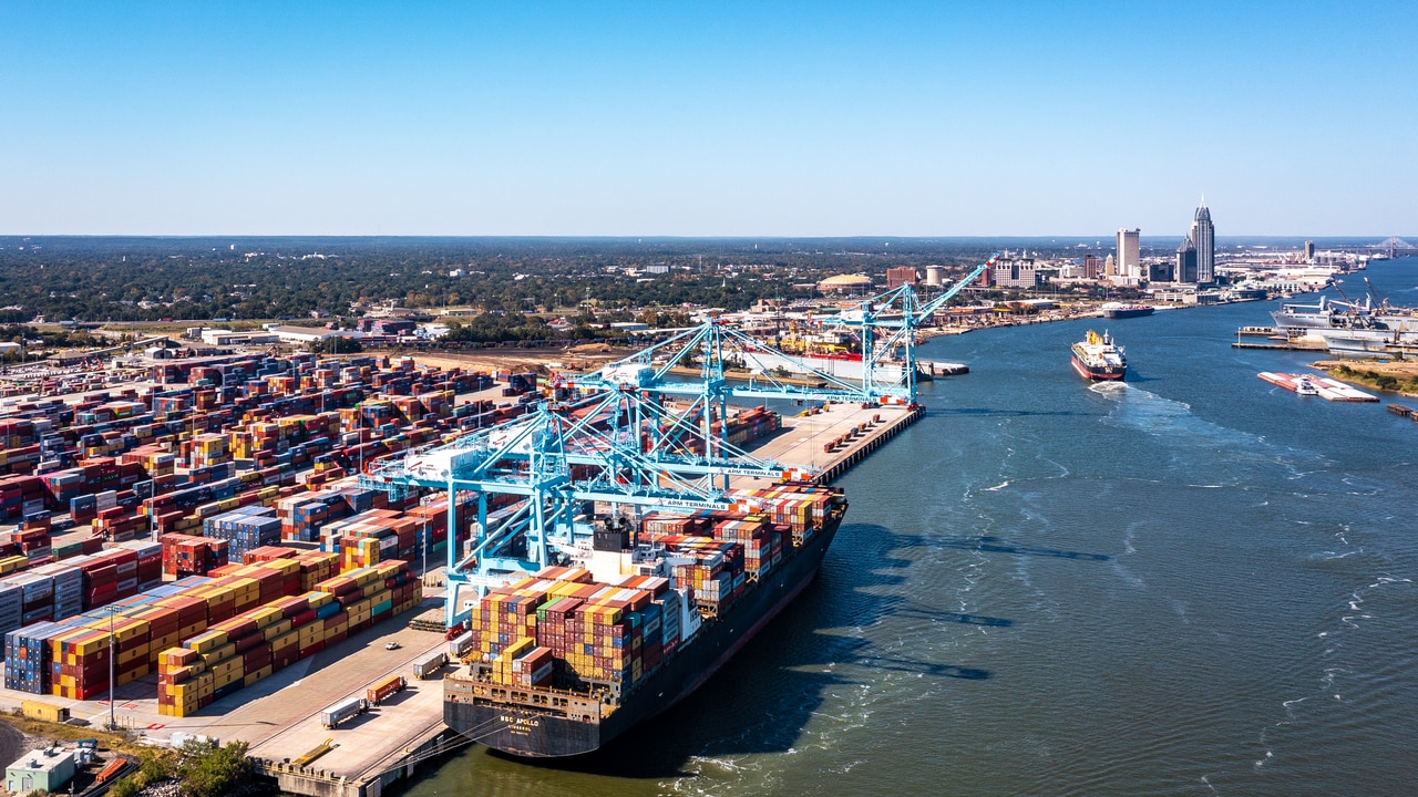 For Port of Mobile, 2022 was another boom year in container shipping