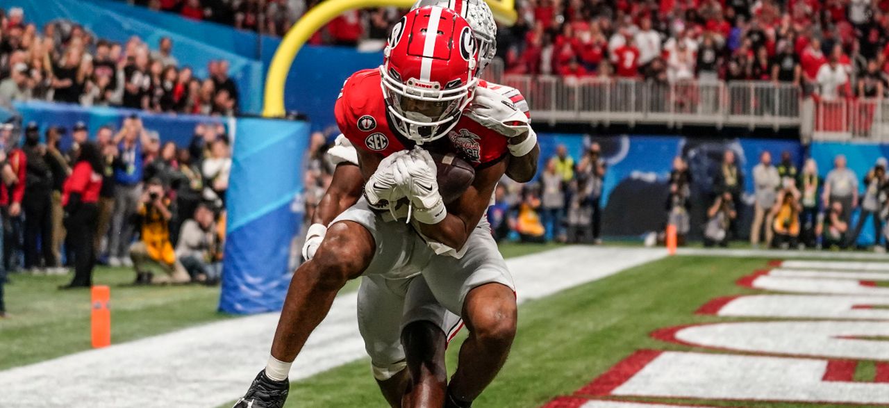 Georgia receiver AD Mitchell enters transfer portal