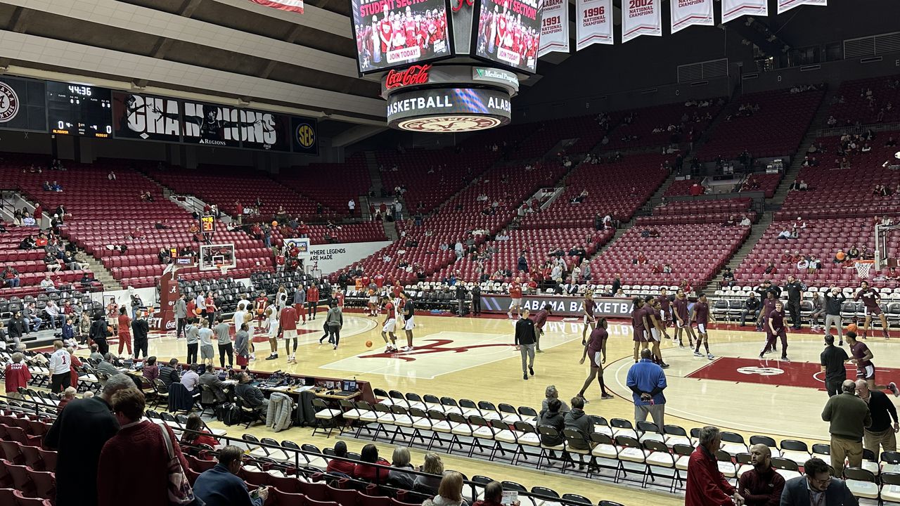 Live updates: No. 2 Alabama men’s basketball hosts Mississippi State