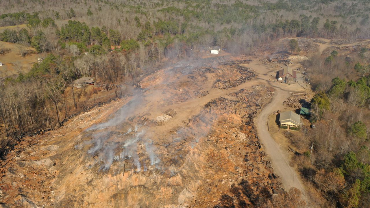 Moody landfill fire likely ‘a crime scene,’ top county official says