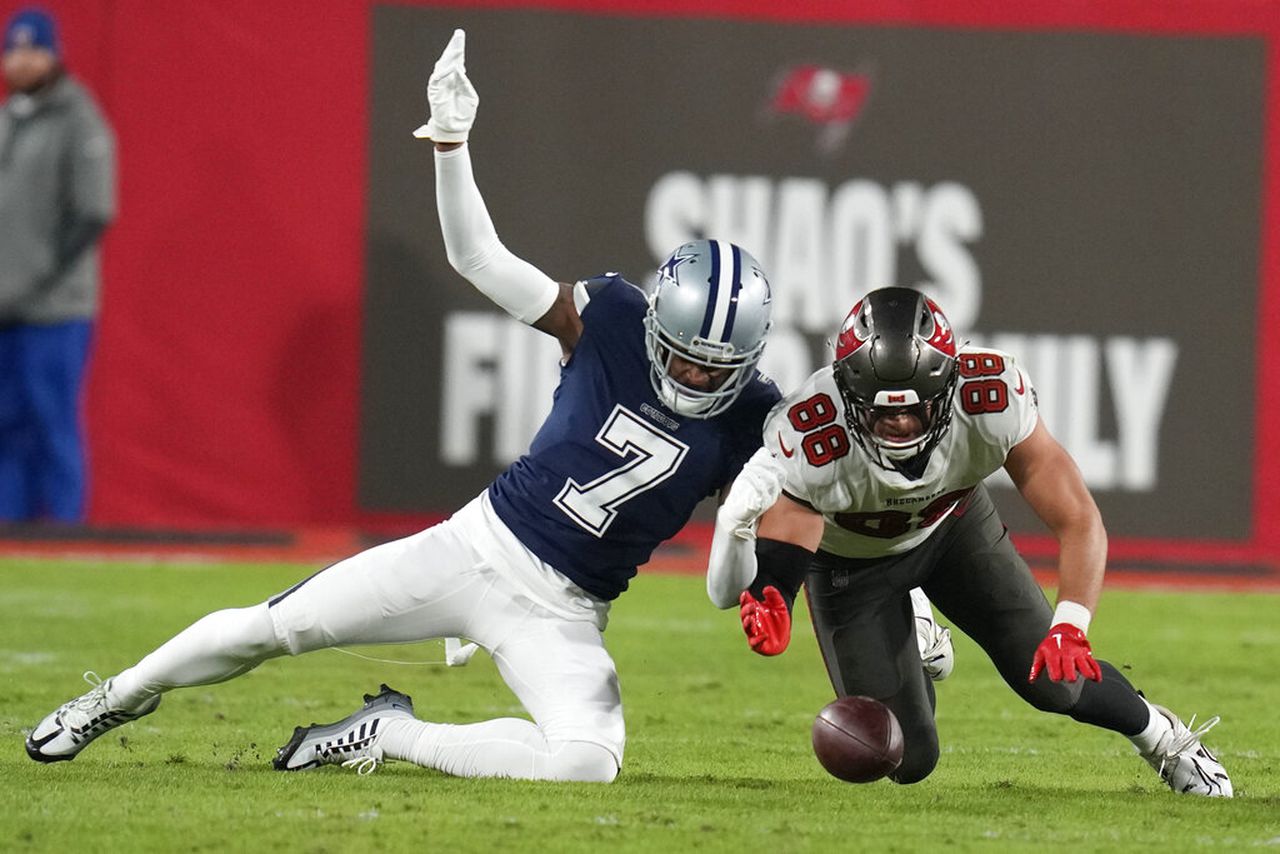 NFL playoffs: Julio Jones provides Bucs’ highlight