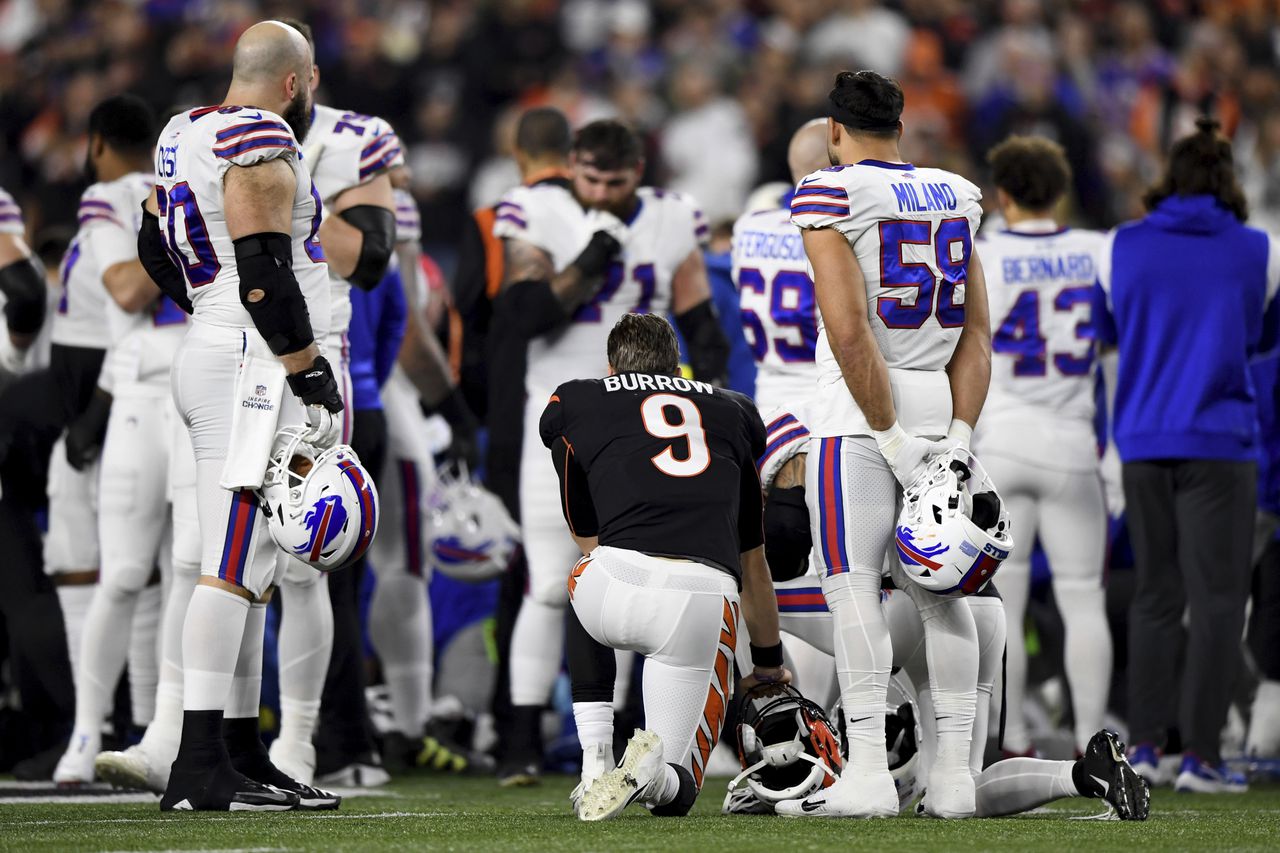 NFL’s Roger Goodell releases statement on Damar Hamlin collapsing, postpones Bills-Bengals