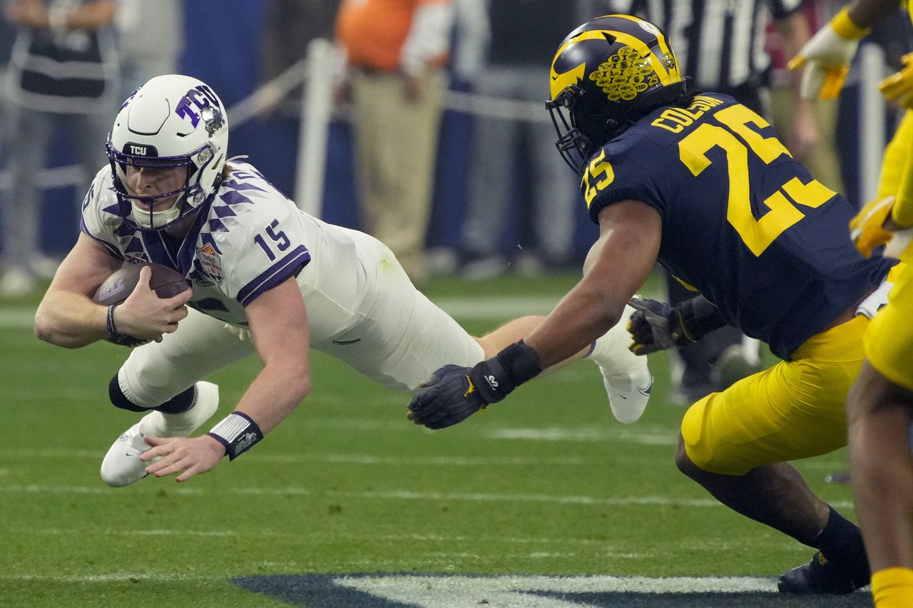 No. 3 TCU upsets No. 2 Michigan 51-45 in wild CFP semifinal: ‘We wanted to be the tougher team’