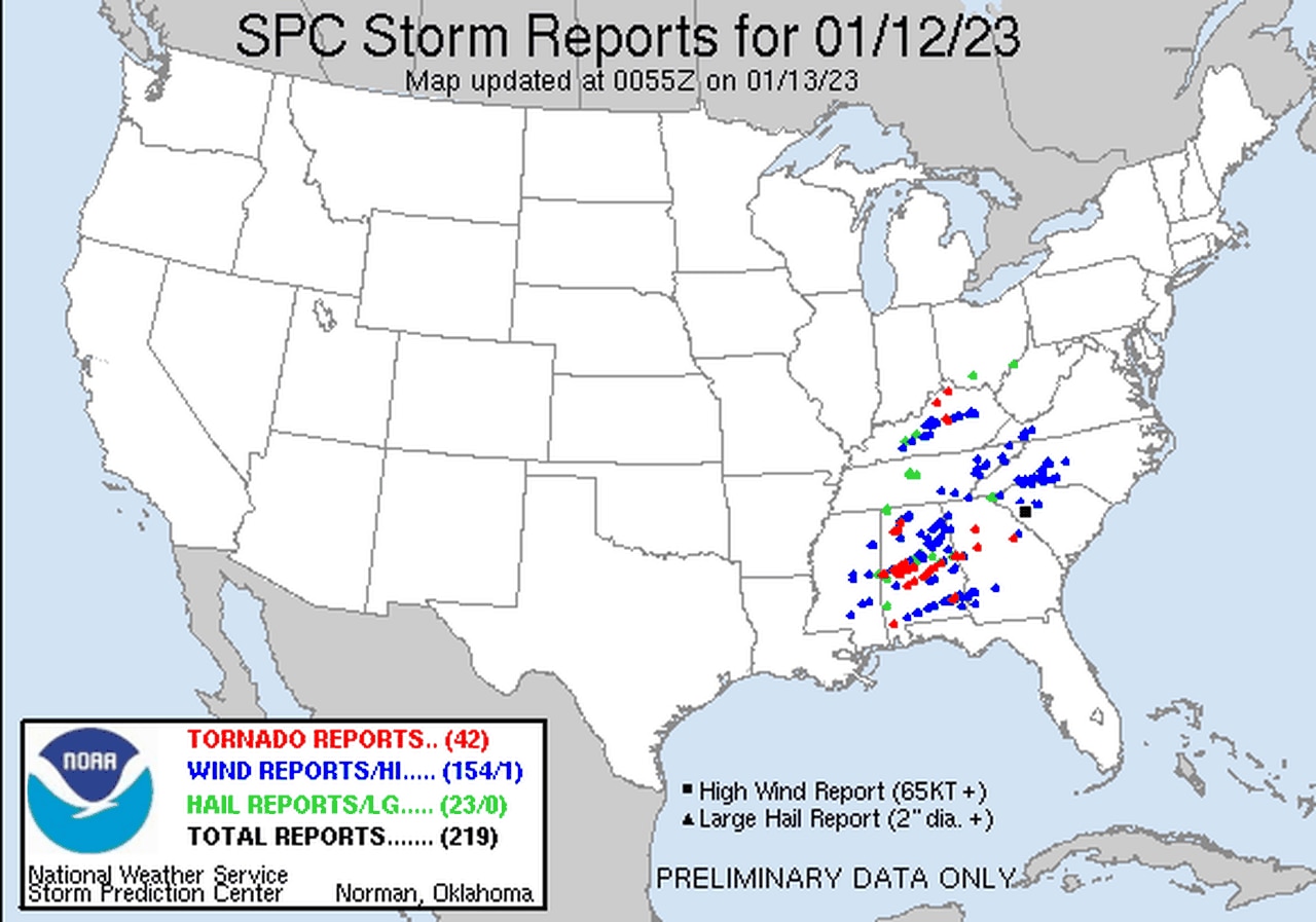 NWS to spend days assessing Alabama storm damage