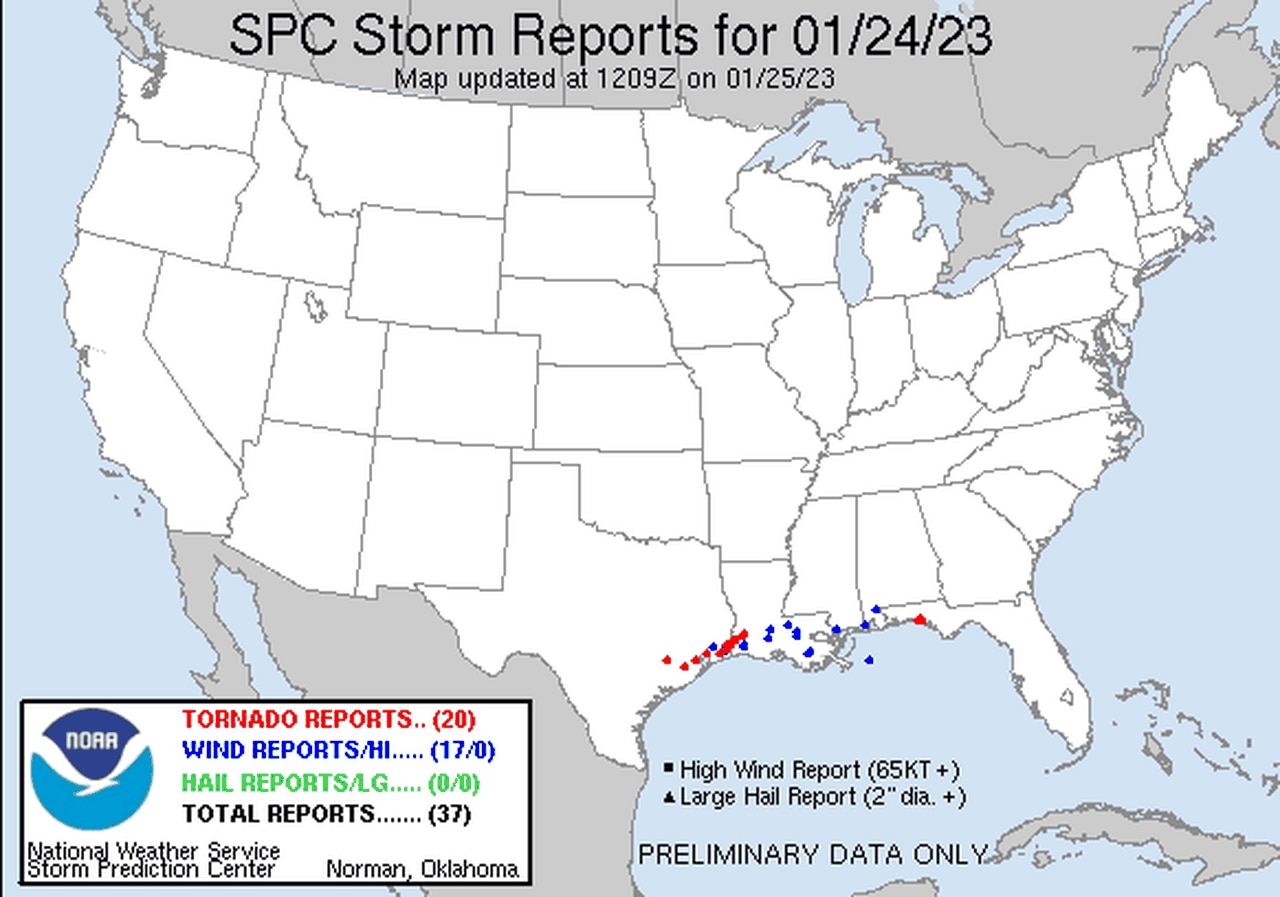 Storm reports