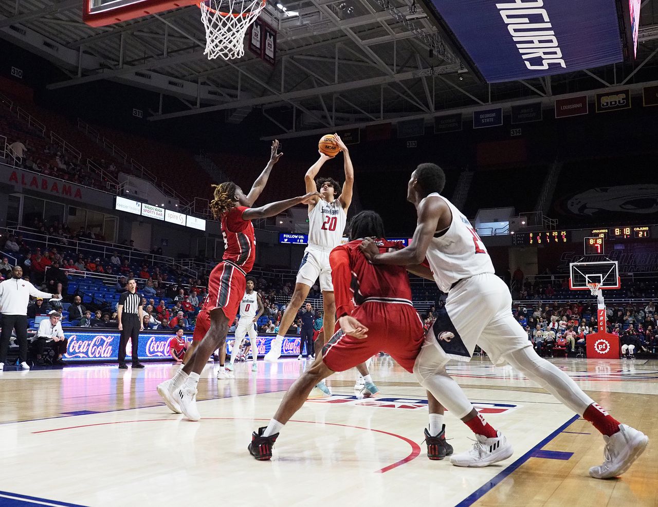 South Alabama falls just short vs. Louisiana, 79-76