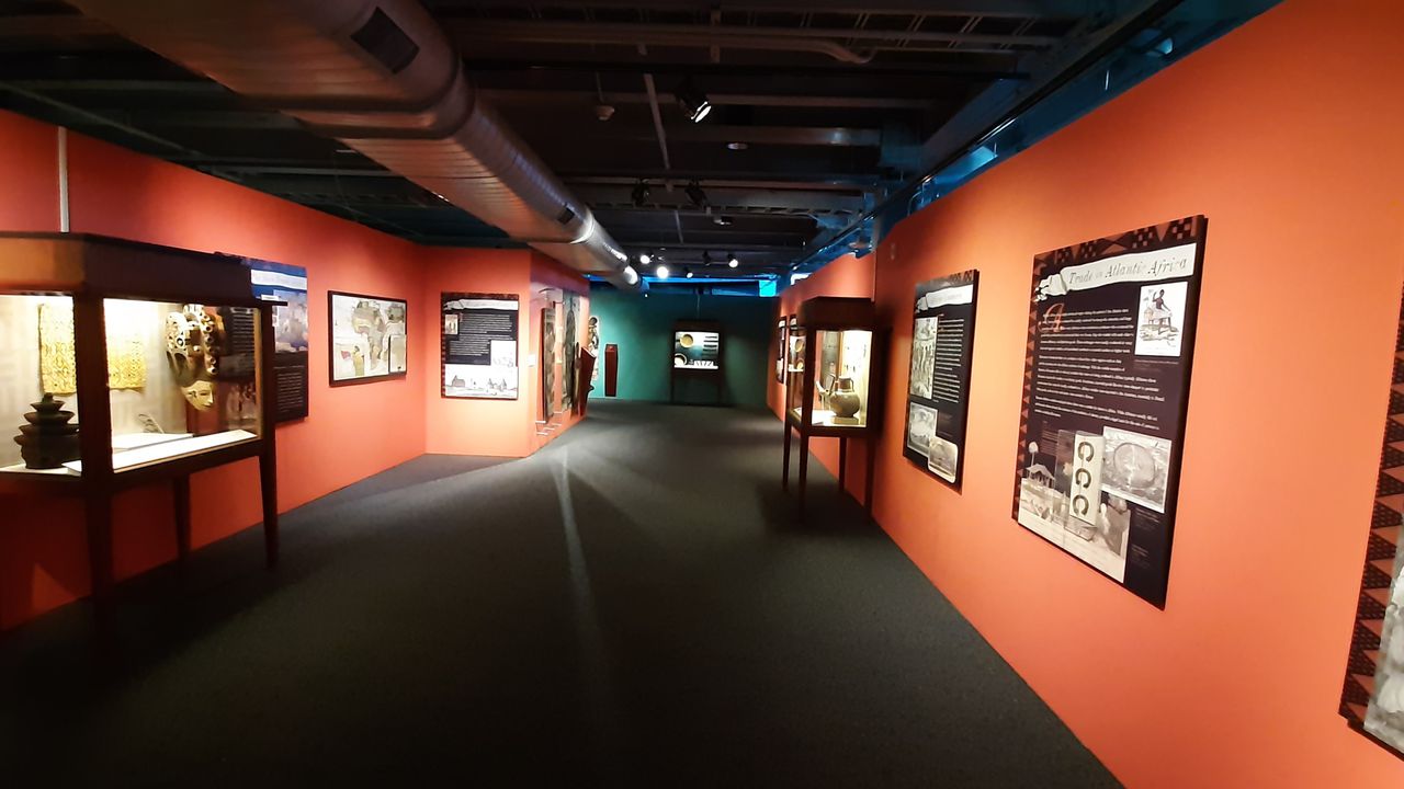 "Spirits of the Passage: The Story of the Transatlantic Slave Trade" is on display at the GulfQuest National Maritime Museum of the Gulf of Mexico through June 2023.