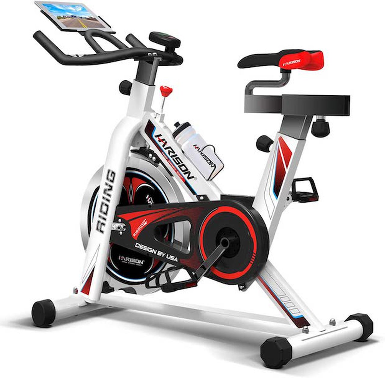 HARISON Exercise Bike with Tablet Holder