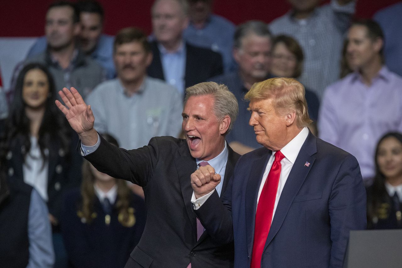 Trump urges Republicans to back Kevin McCarthy: ‘TAKE THE VICTORY’