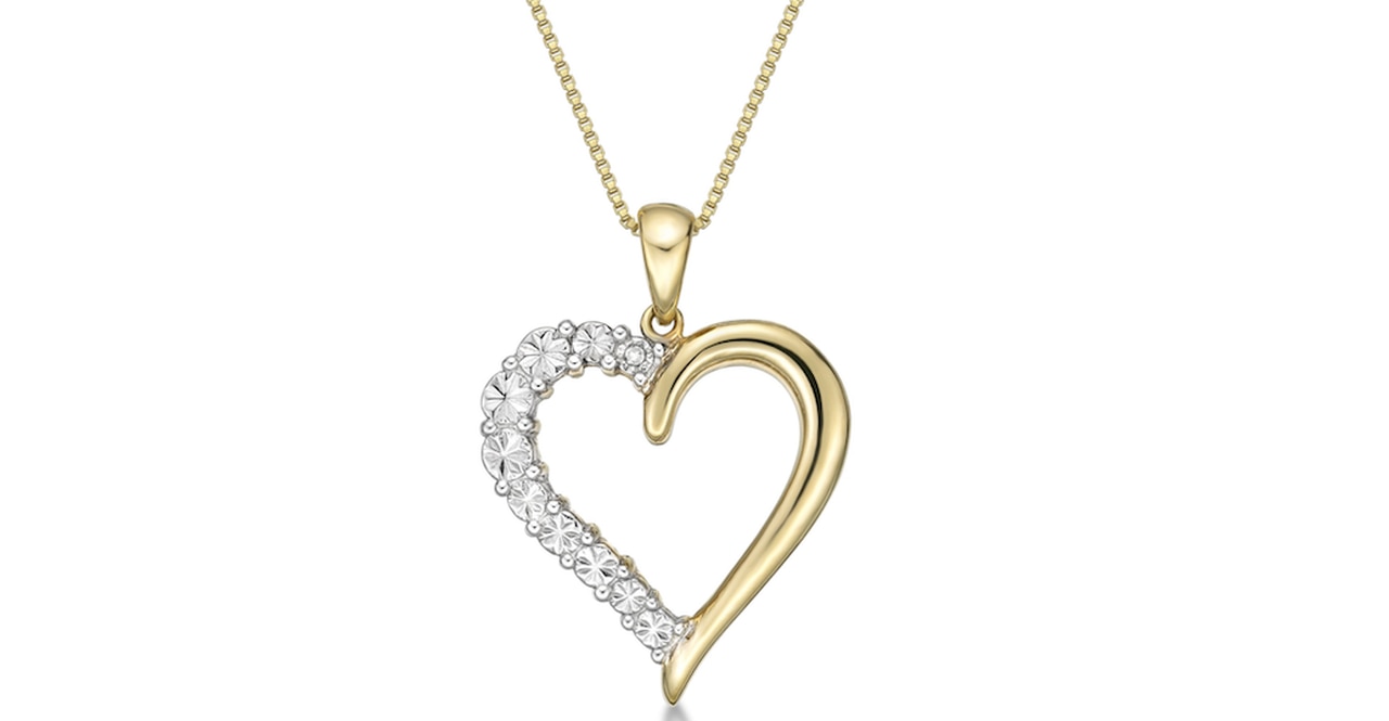 Diamond Accent Heart Pendant