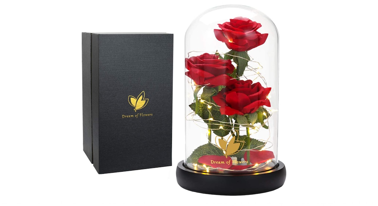 Beauty and The Beast Artificial Rose Flowers