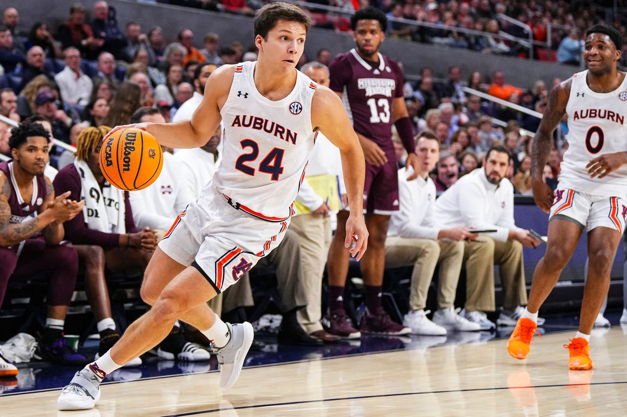 Walk-on Lior Berman cherishing increased role for No. 16 Auburn hoops