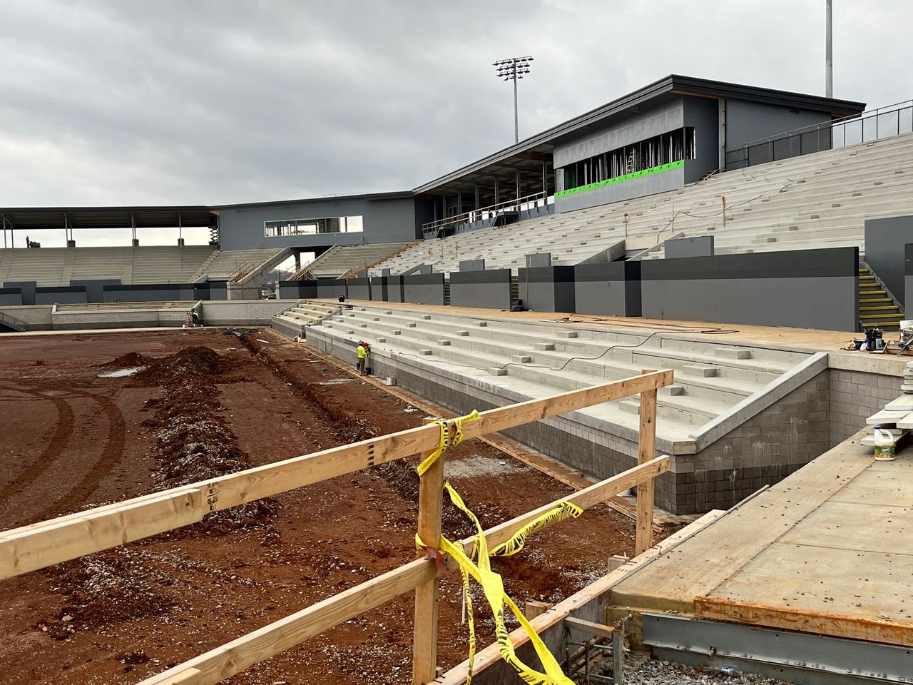 When will $28.8 million Joe Davis Stadium renovation be complete?