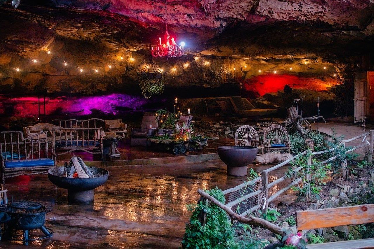 You can stay in this magical cabin inside a cave in Alabama