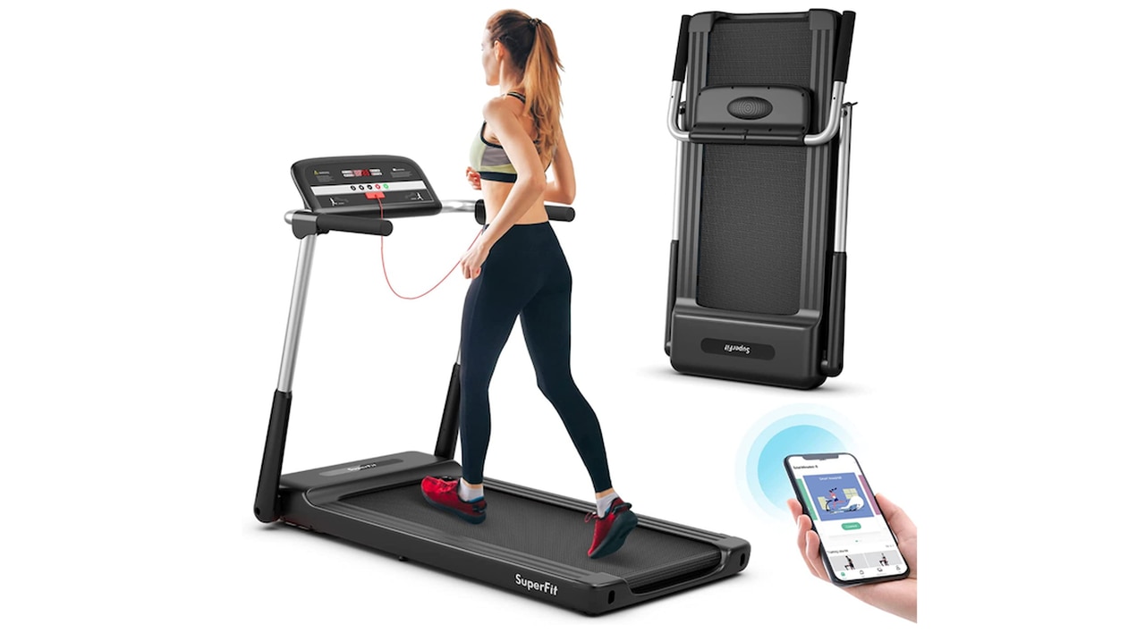 Goplus 2.25HP Folding Treadmill