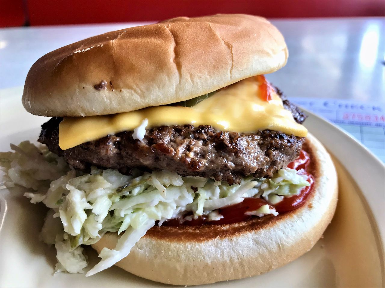 Mickey Burger at Hancock's Bar-B-Que in Selma, Ala.