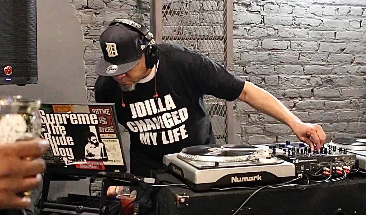 DJ Supreme at Rhythm & Brews in 2022