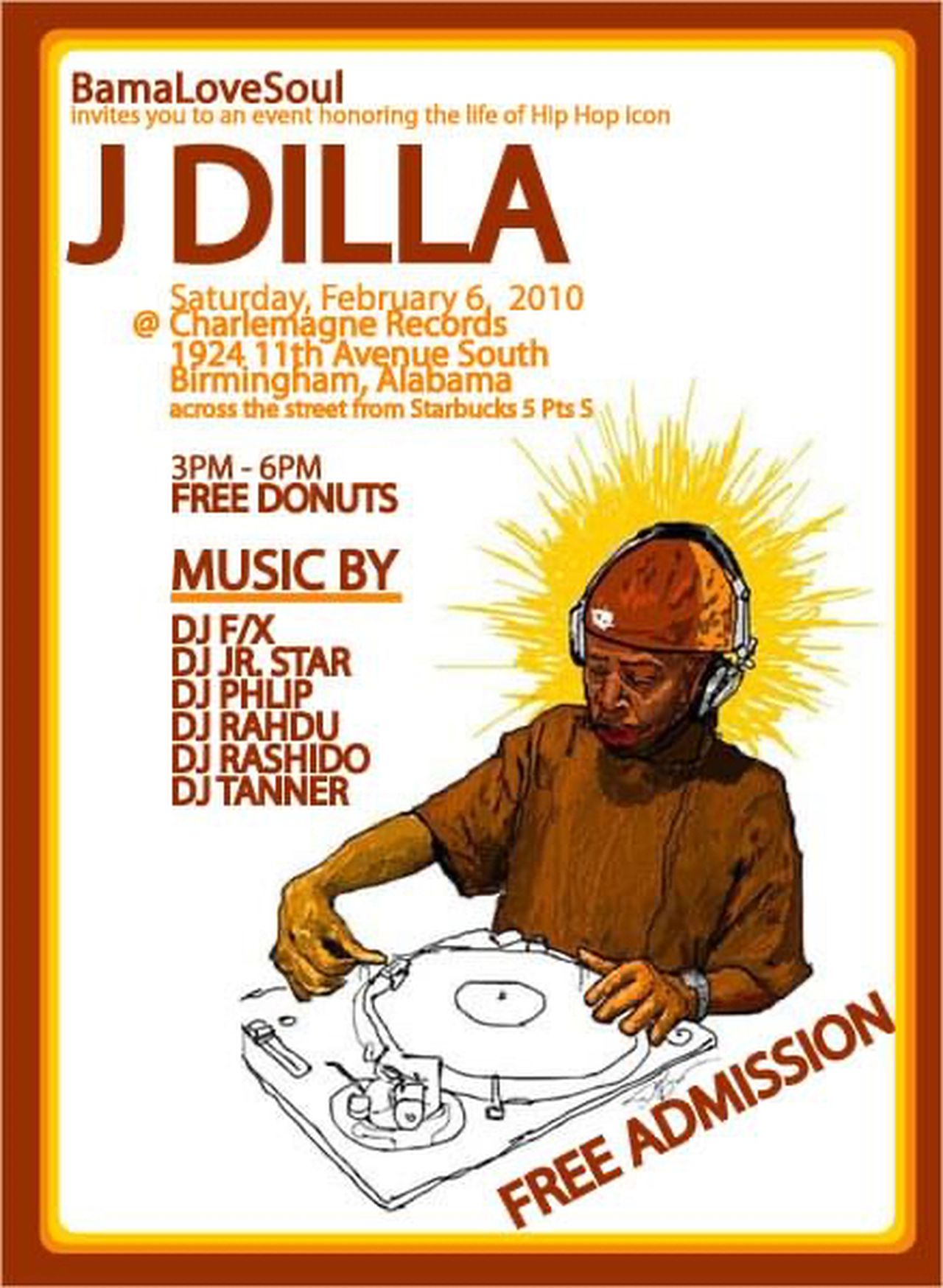 A weekend of events in Birmingham will honor legendary producer J Dilla