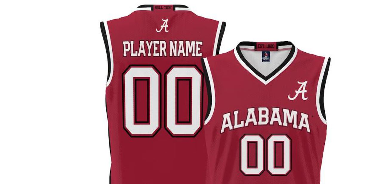 Alabama Crimson Tide ProSphere NIL Pick-A-Player Men’s Basketball Jersey