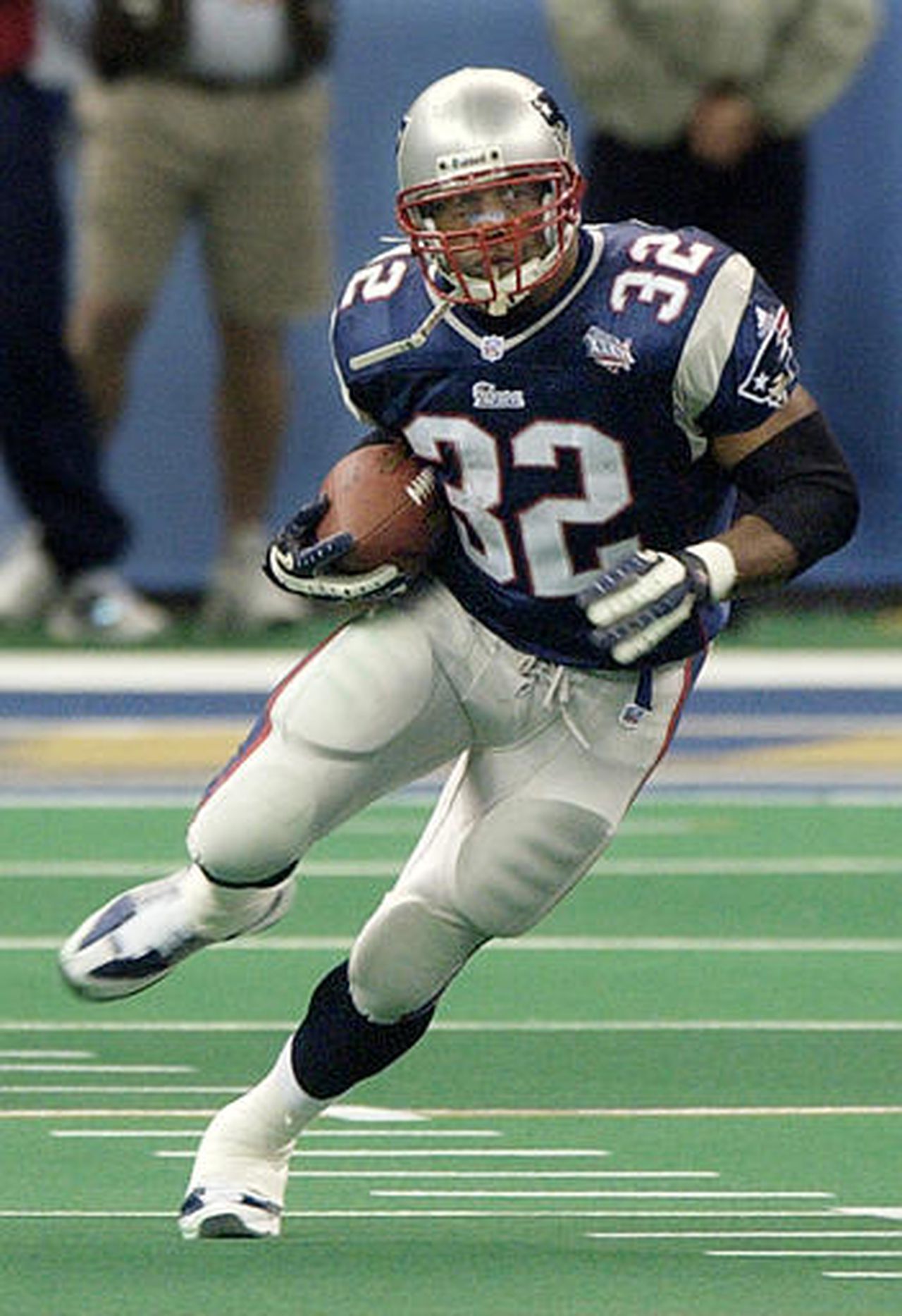 New England Patriots running back Antowain Smith