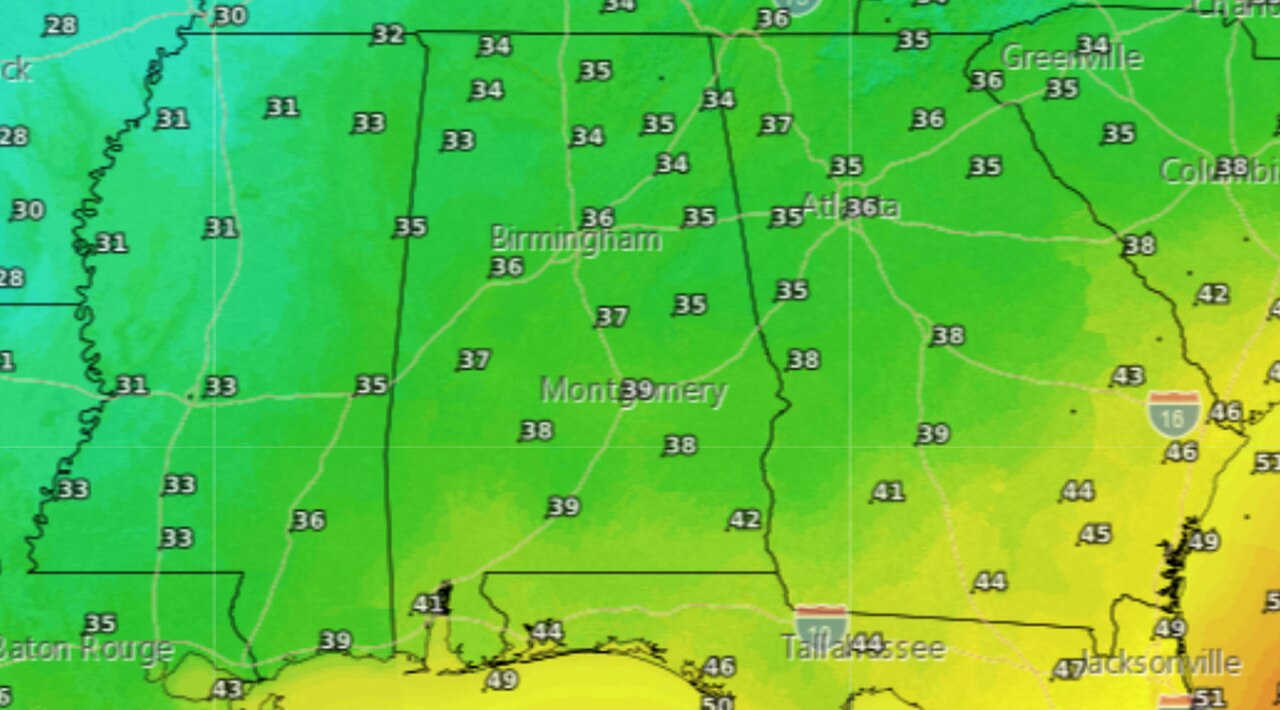 Alabama weather: 3 things to watch over the next week