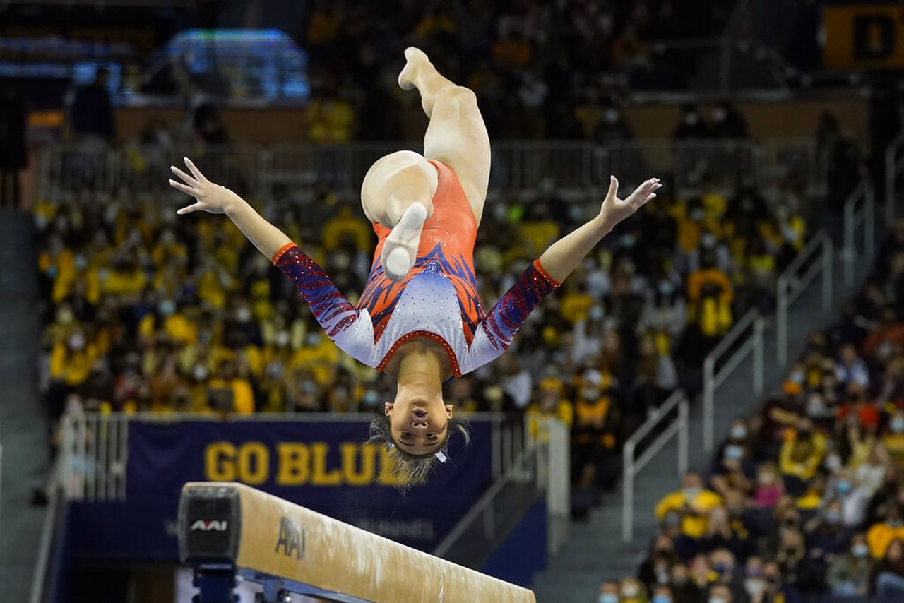 Auburn’s Suni Lee earns another SEC honor after 2 perfect-10s against Alabama