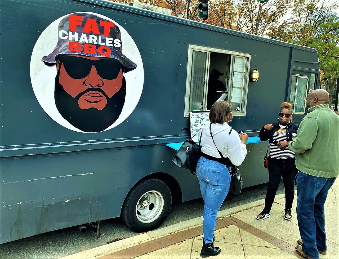 Fat Charles BBQ food truck in Birmingham, Ala.