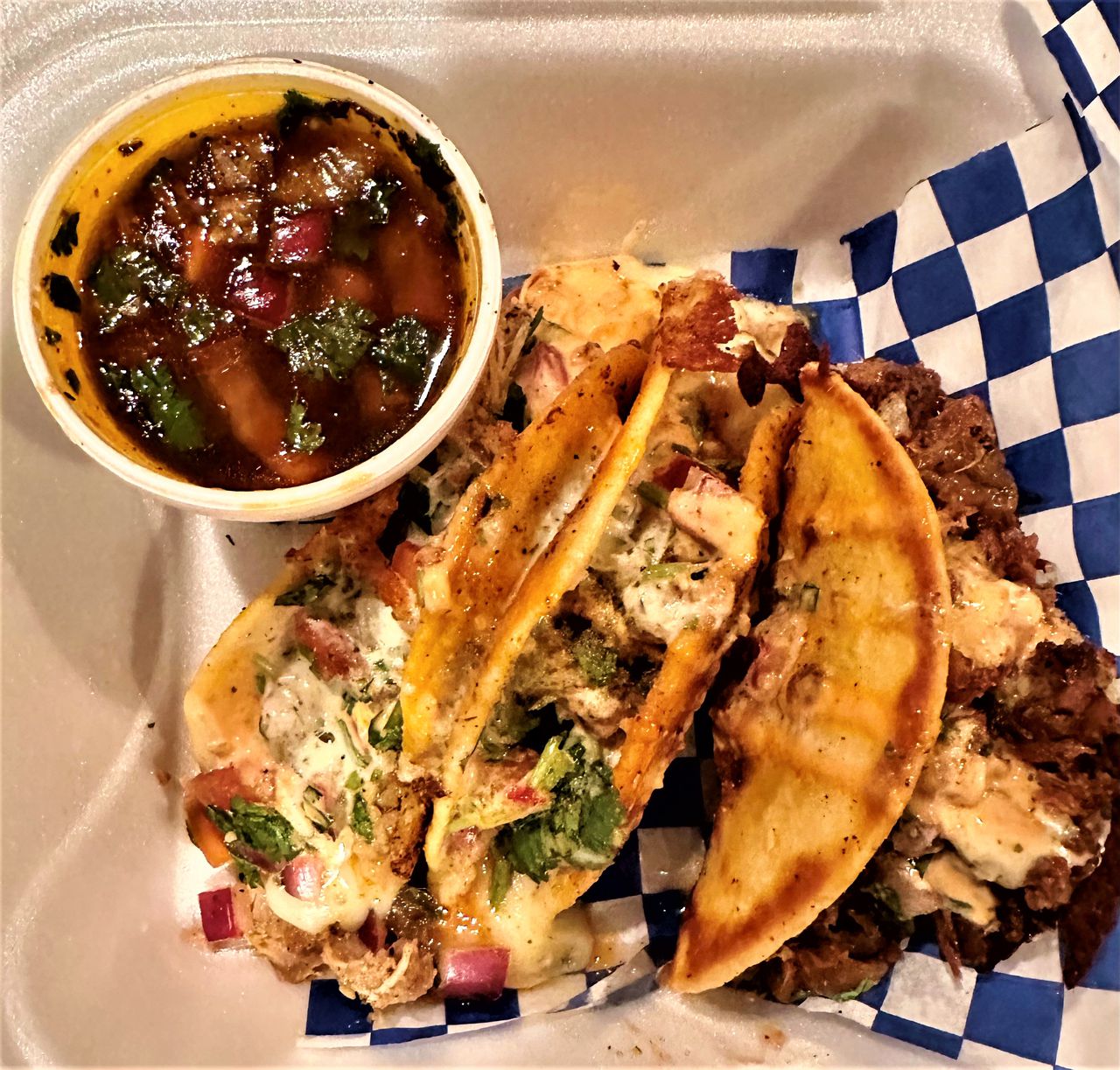 BBQ is in the name but tacos are the game for this Alabama food truck