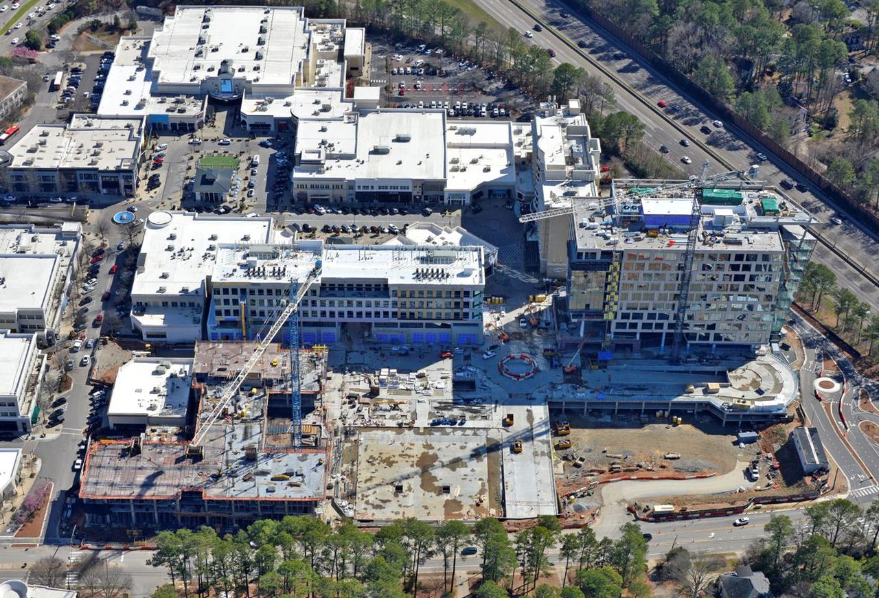 Brasfield & Gorrie Raleigh office tower project nearing completion