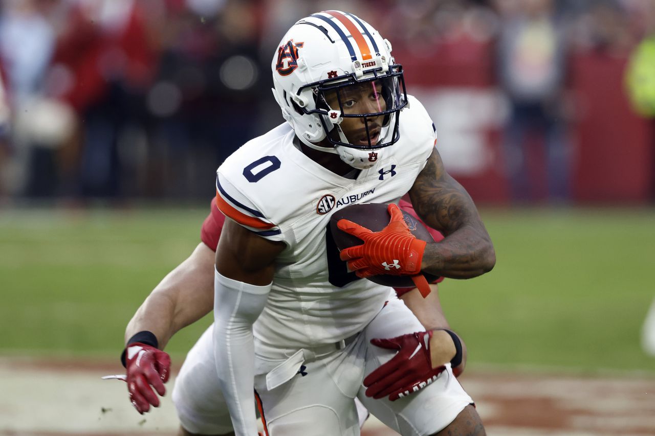 Does Auburn have a star wide receiver in the program?