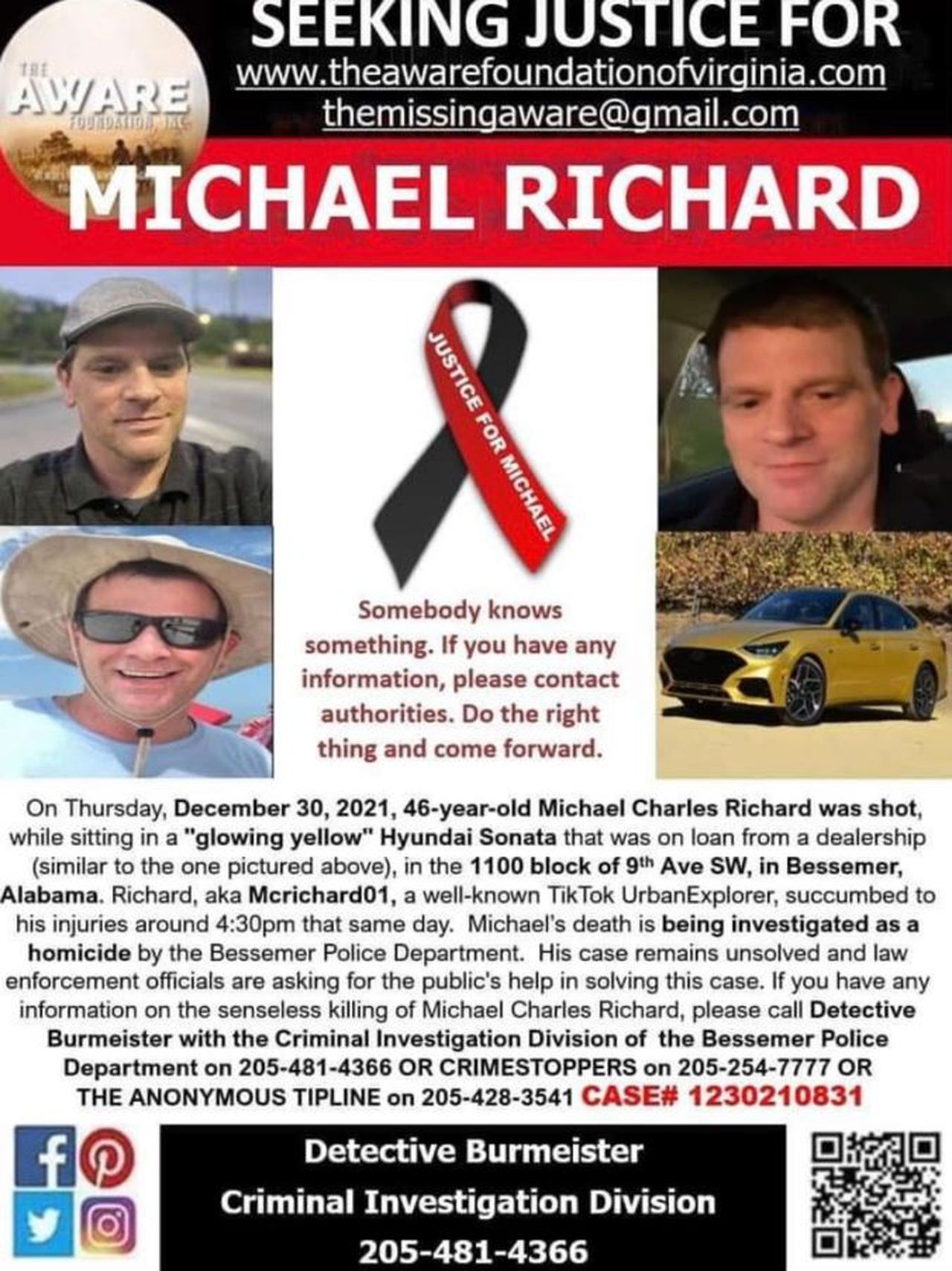 Michael Richard Unsolved Homicide