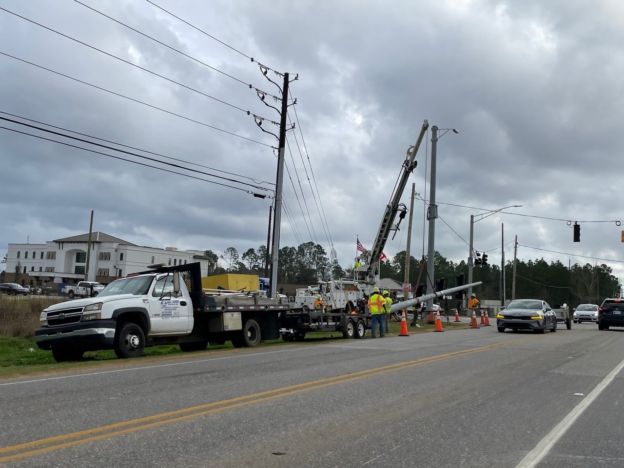 Alabama State Route 181 construction