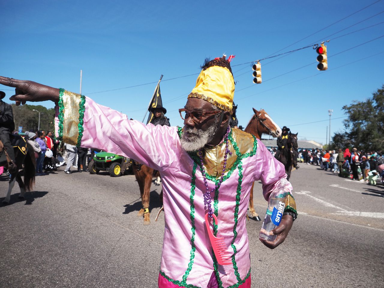 Krewe of Goats Mardi Gras parade rolls in Prichard