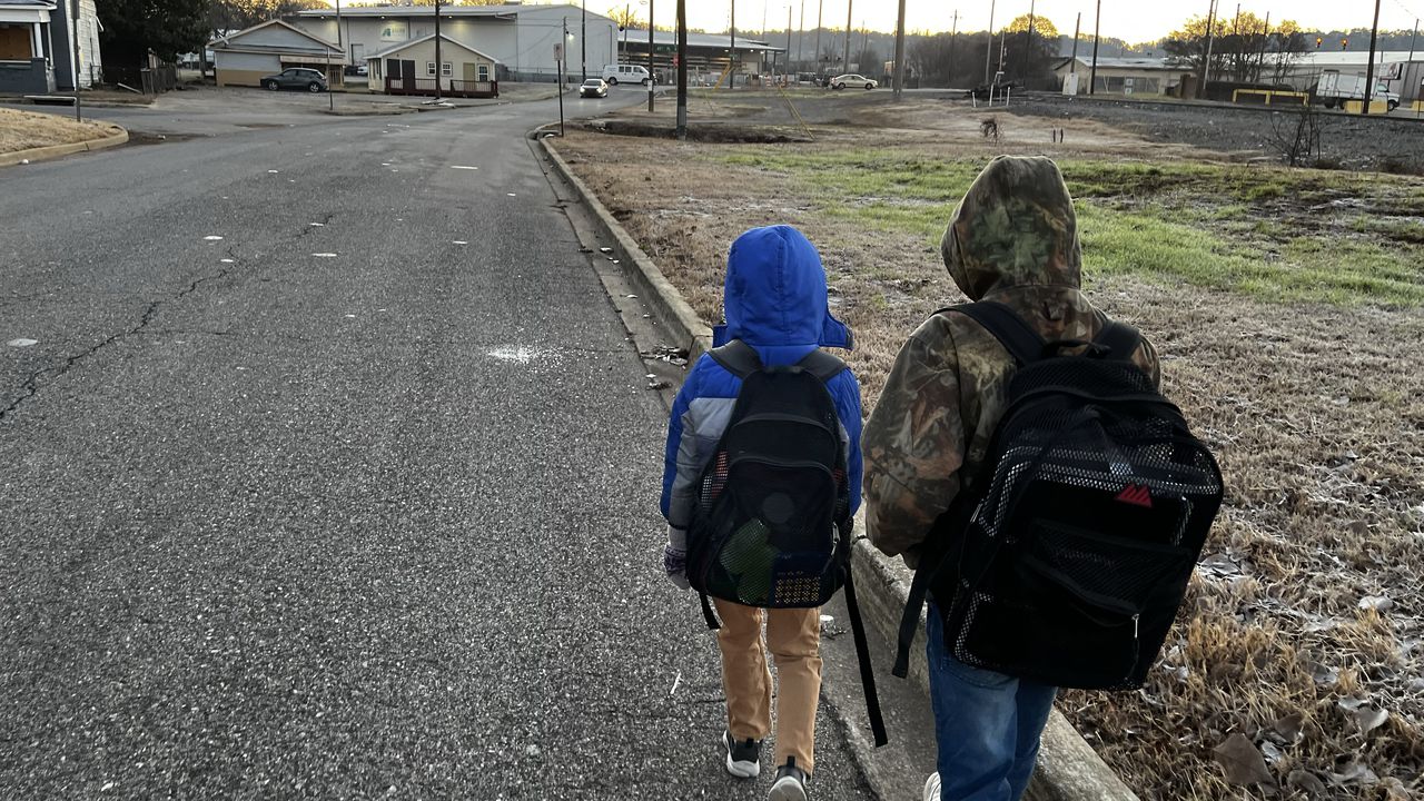 Many Birmingham students dodge traffic to walk to school