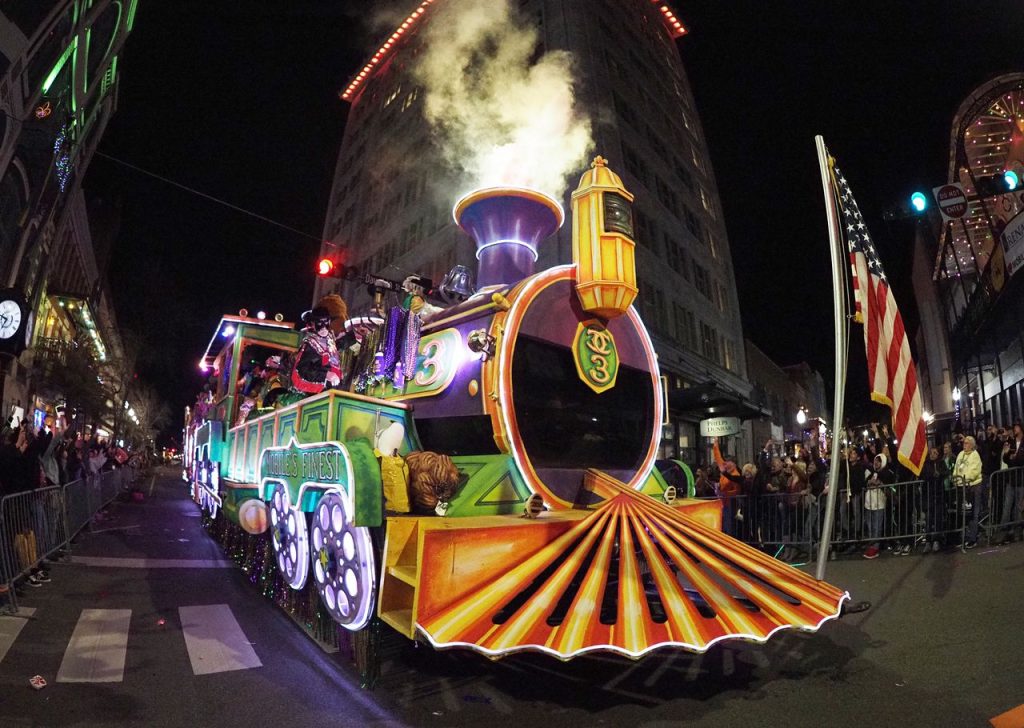 Mardi Gras parade season opens in Mobile, as the Conde Cavaliers roll