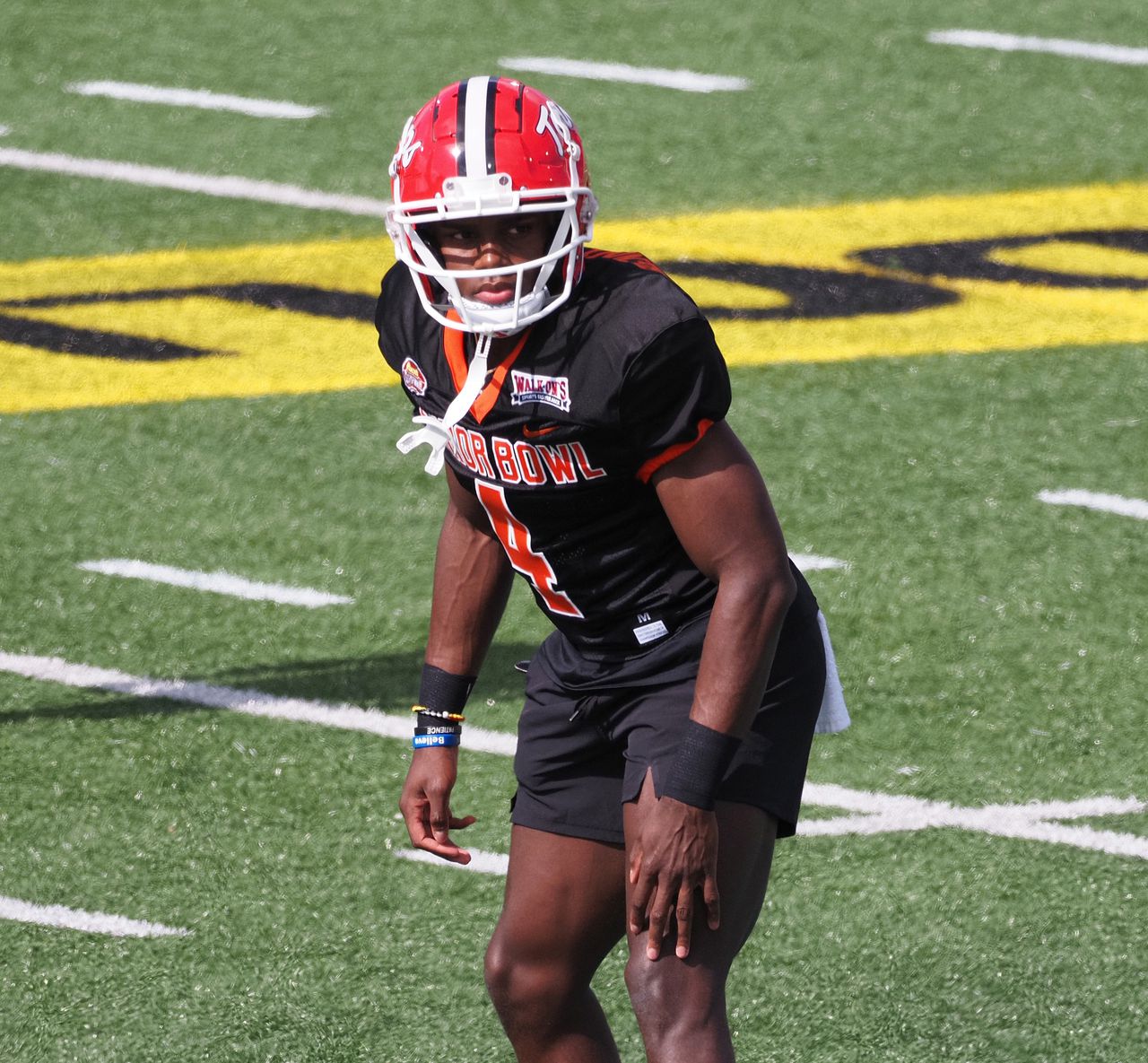 Reese's Senior Bowl National team practice 