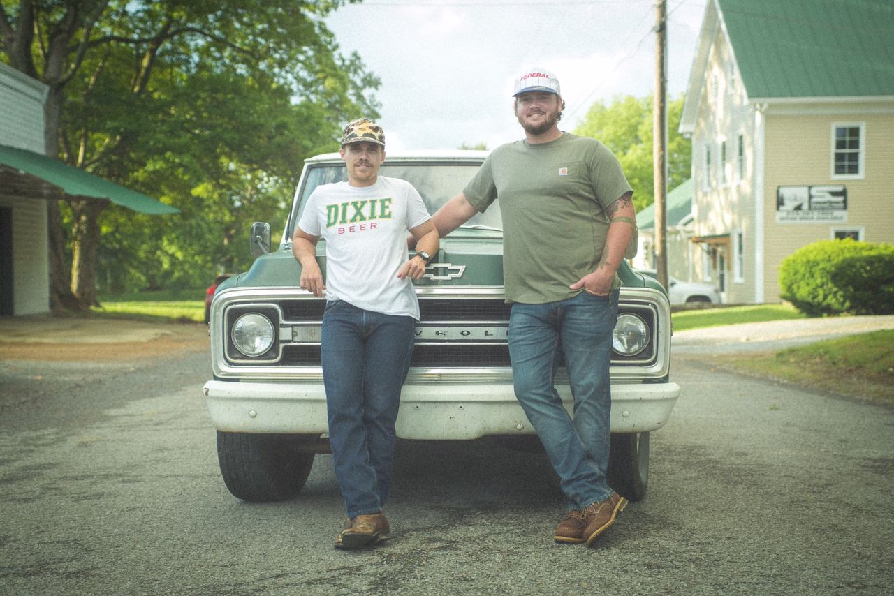 As Muscadine Bloodline, Gary Stanton, left, and Charlie Muncaster have pursued an energetic, guitar-driven style of country music well suited to honky tonk dance floors.