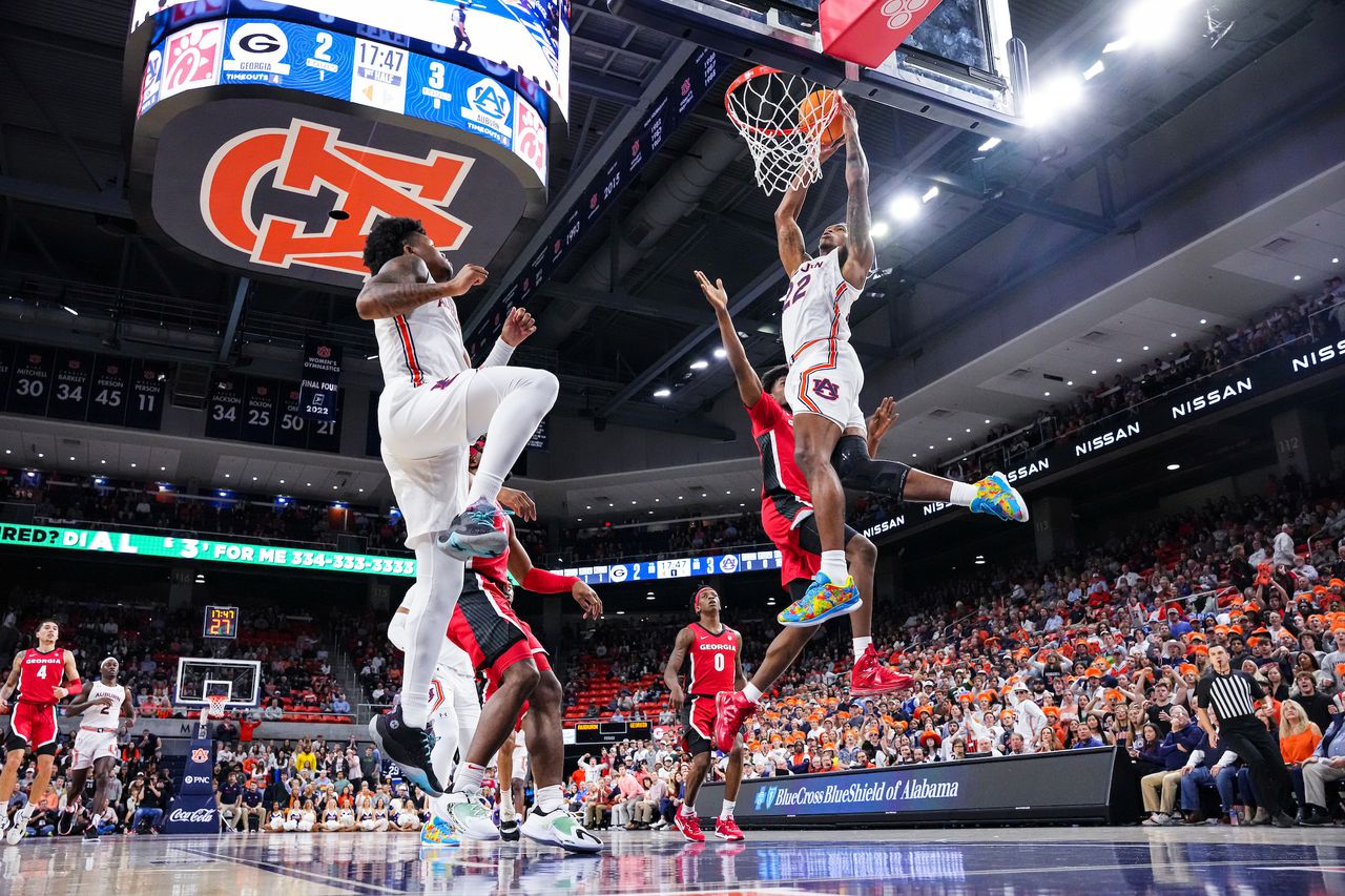 No. 25 Auburn basketball flattens Georgia, 94-73, in rematch