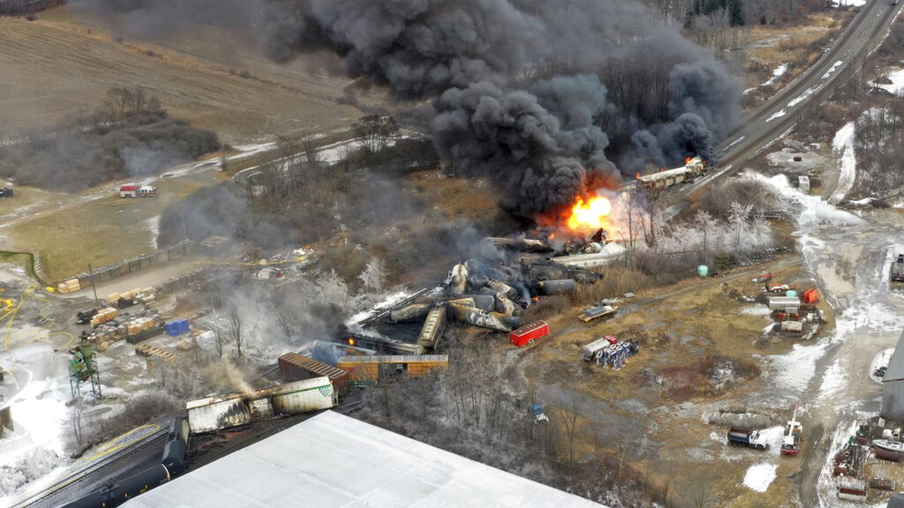 Ohio train derailment: Evacuations urged due to hazardous chemicals, risk of massive explosion