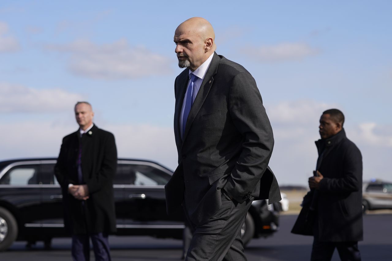 Pennsylvania Sen. John Fetterman hospitalized for clinical depression, staff says