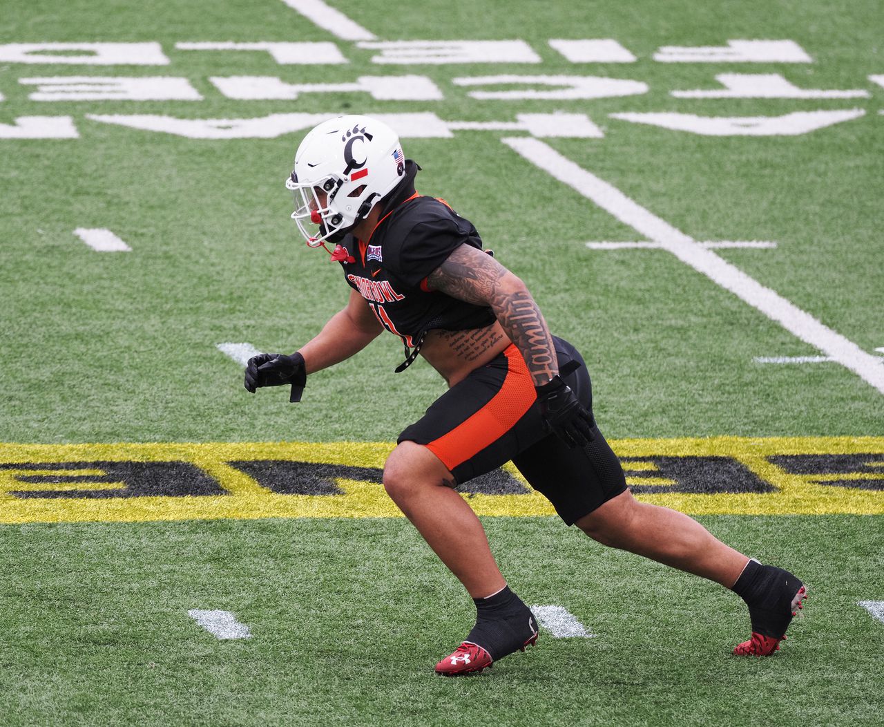 Reese's Senior Bowl National team practice 