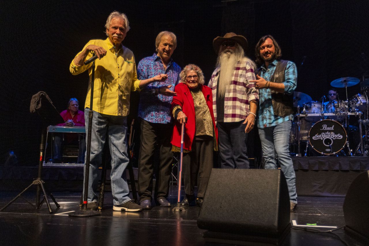 The Oak Ridge Boys’ biggest fan: 97-year-old woman has followed them since the 70s