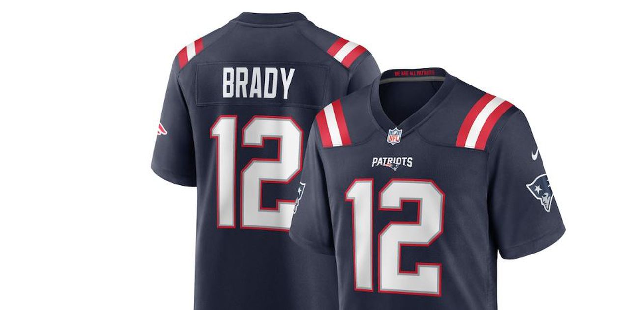 Tom Brady New England Patriots Nike Game Retired Player Jersey