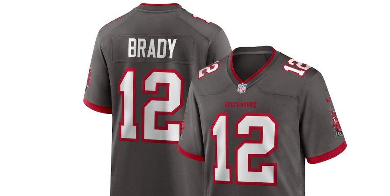 Tom Brady Tampa Bay Buccaneers Nike Alternate Game Jersey