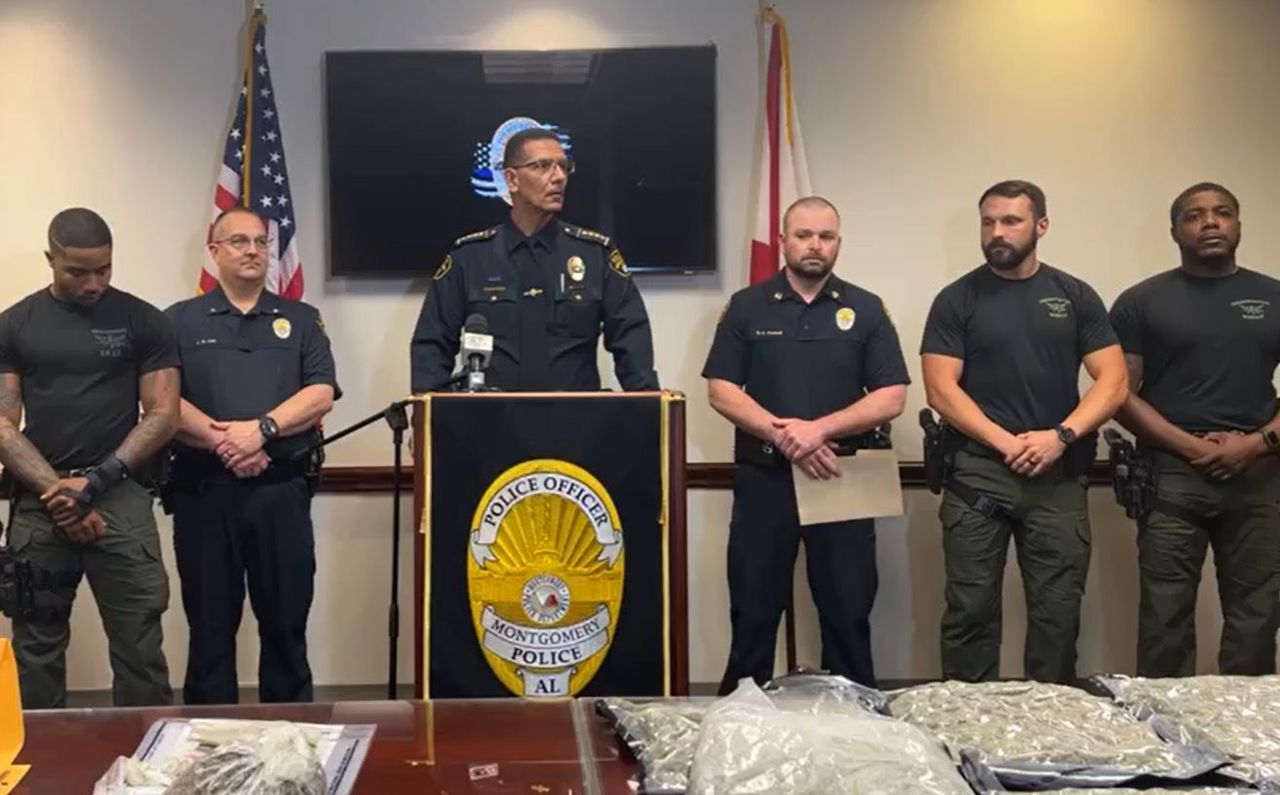 Traffic stop ends with seizure of 9 lbs of marijuana, 436 grams of fentanyl; ‘It’s this poison that’s hurting our children,’ Montgomery chief says