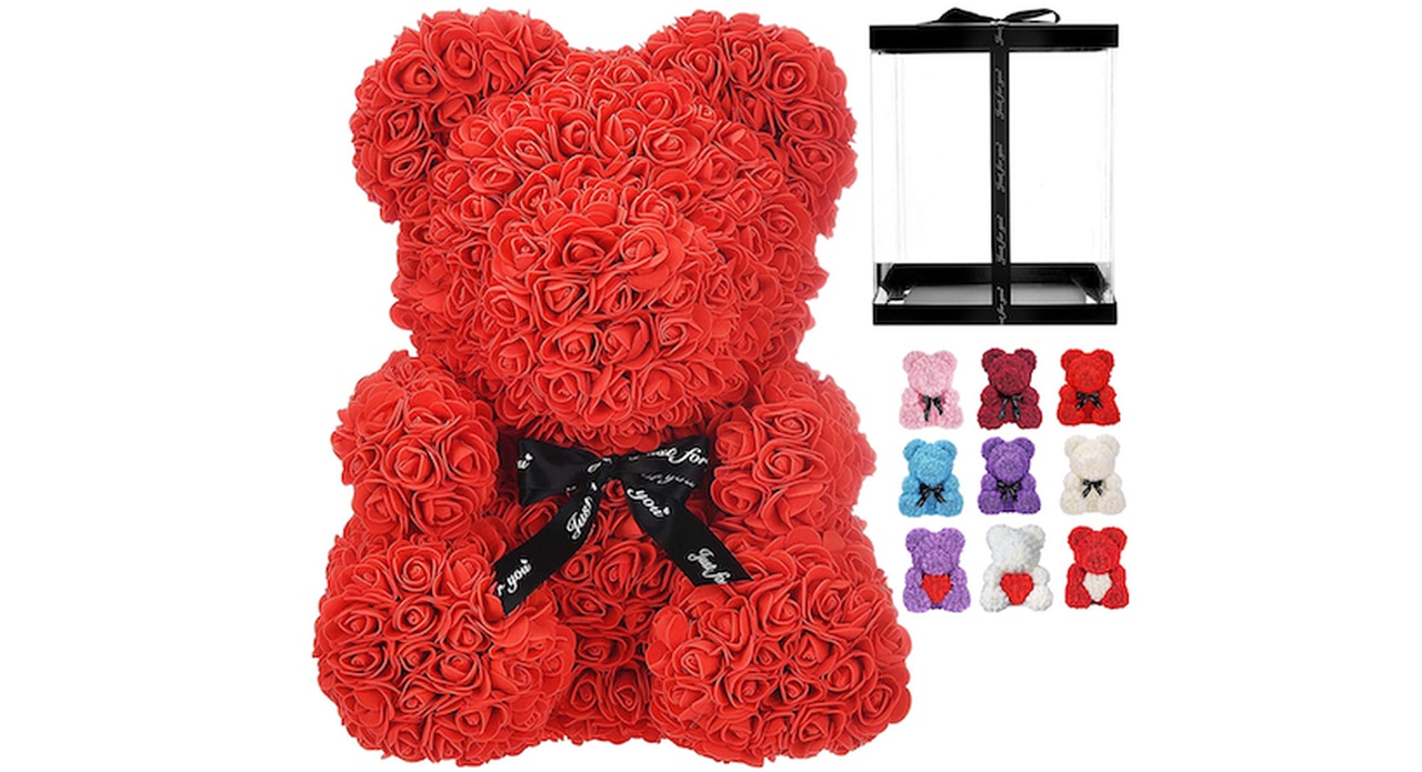 Rose Teddy Bear