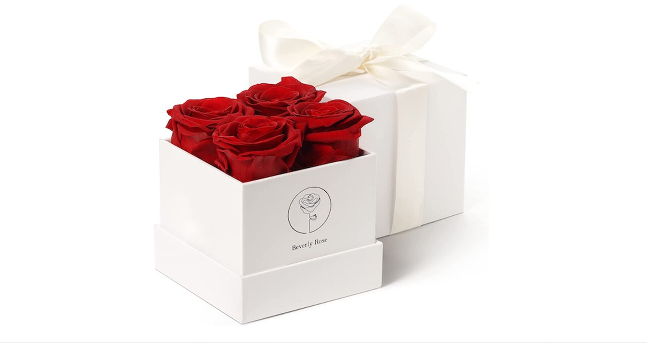 Valentines Day Gift Ideas: Top 10 boxed Eternity Rose dupes under $100